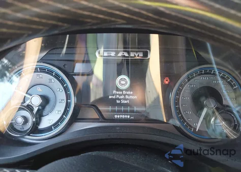 2019 Ram 1500 from USA, damaged, VIN 1C6SRFHT5KN624647